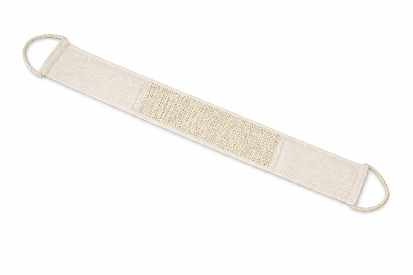Bande exfoliante en loofah pour le dos