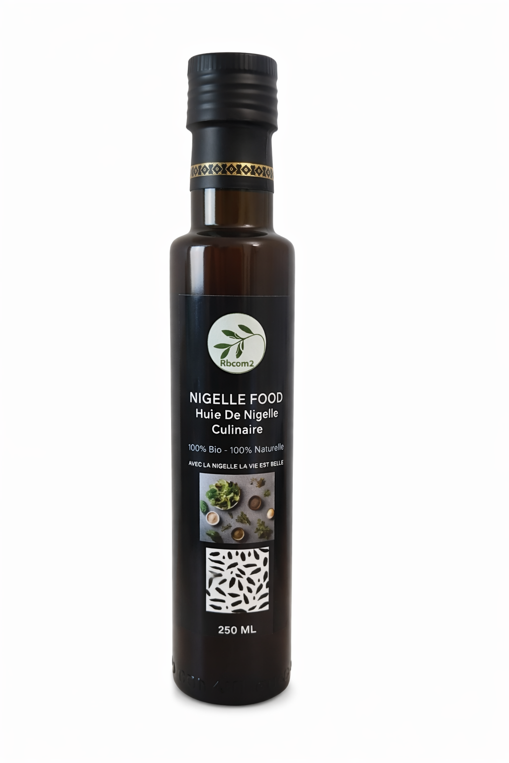 Huile de nigelle culinaire - 250 ml - Nigelle food