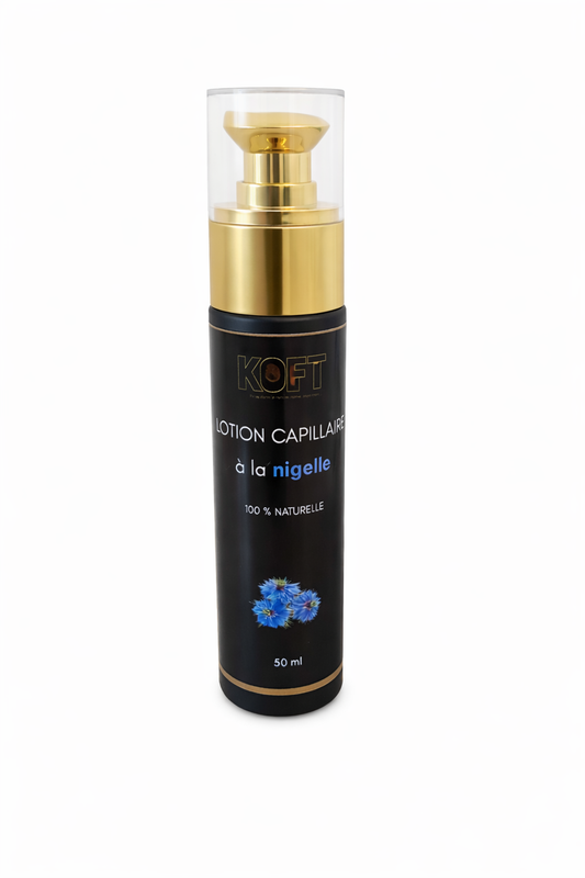 Lotion capillaire à la nigelle & à l'aloé vera - 50 ml