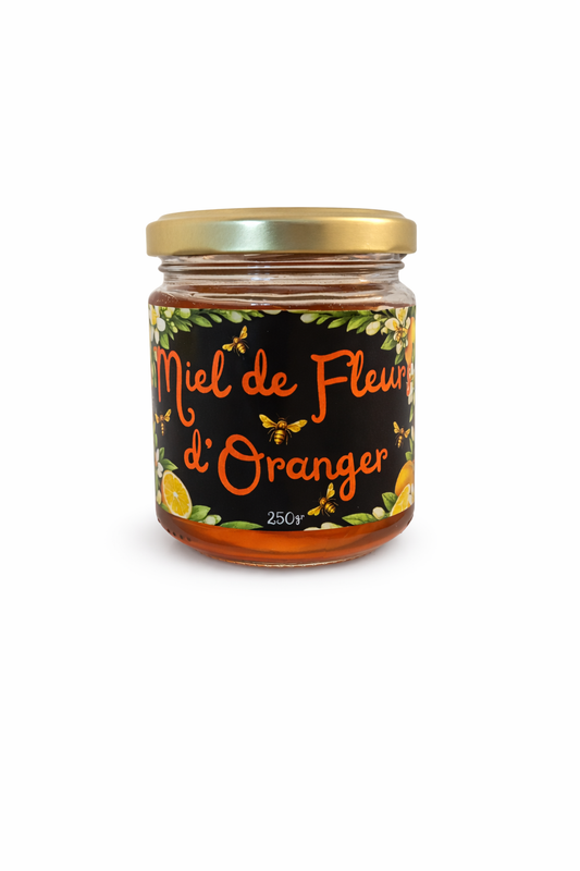 Miel de fleurs d'oranger - 250 grammes